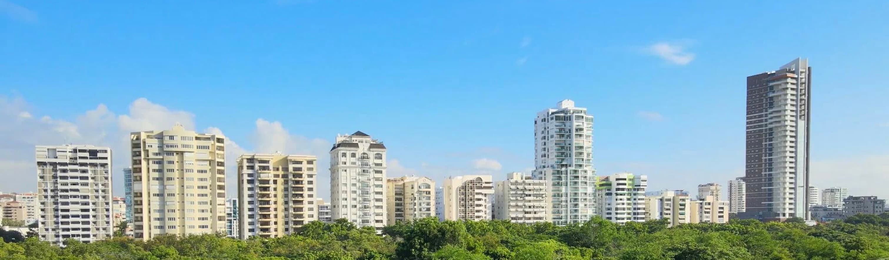 Aerial view of Santo Domingo